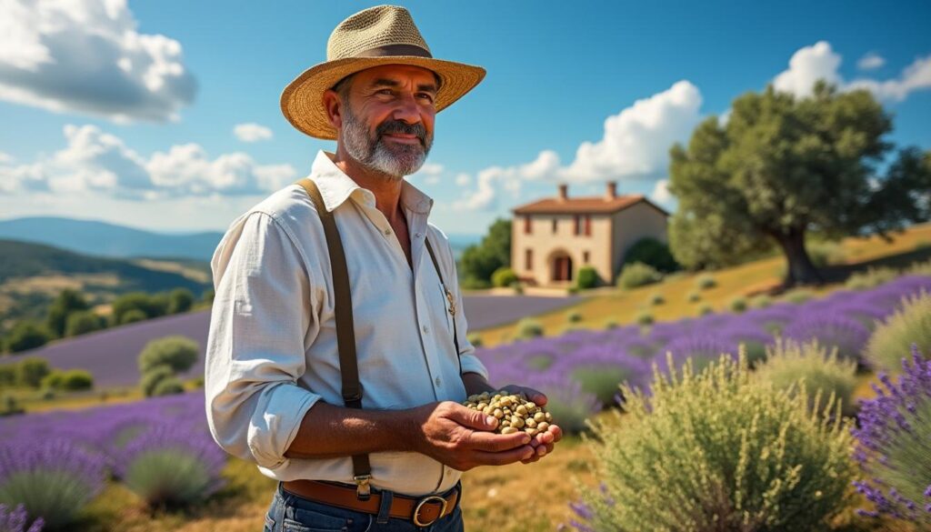 Accueil 4 découvrez comment charles-césar d’amat, pionnier visionnaire, ambitionne de révolutionner l’agriculture provençale en introduisant la culture innovante de la pistache dans la région.