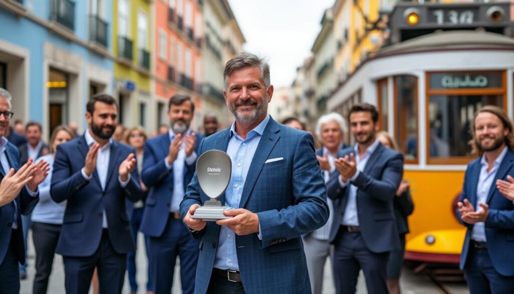 Accueil 6 découvrez comment un entrepreneur de castres a été récompensé à lisbonne pour sterilub, une innovation française révolutionnaire qui ouvre de nouvelles perspectives dans son secteur.