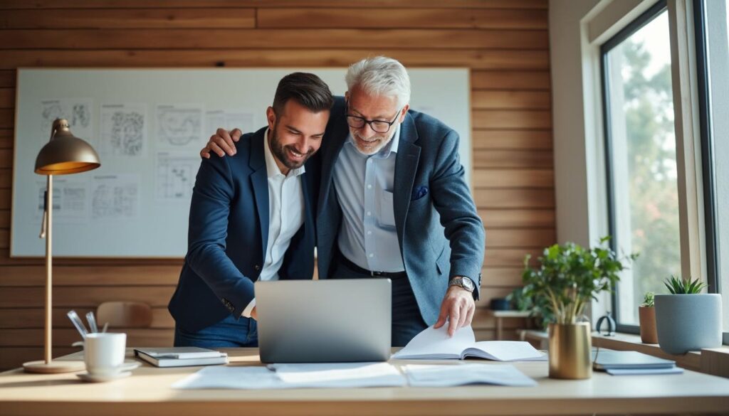 découvrez comment cet entrepreneur a amélioré son efficacité en décidant d'embaucher son père et les raisons qui ont motivé ce choix unique.