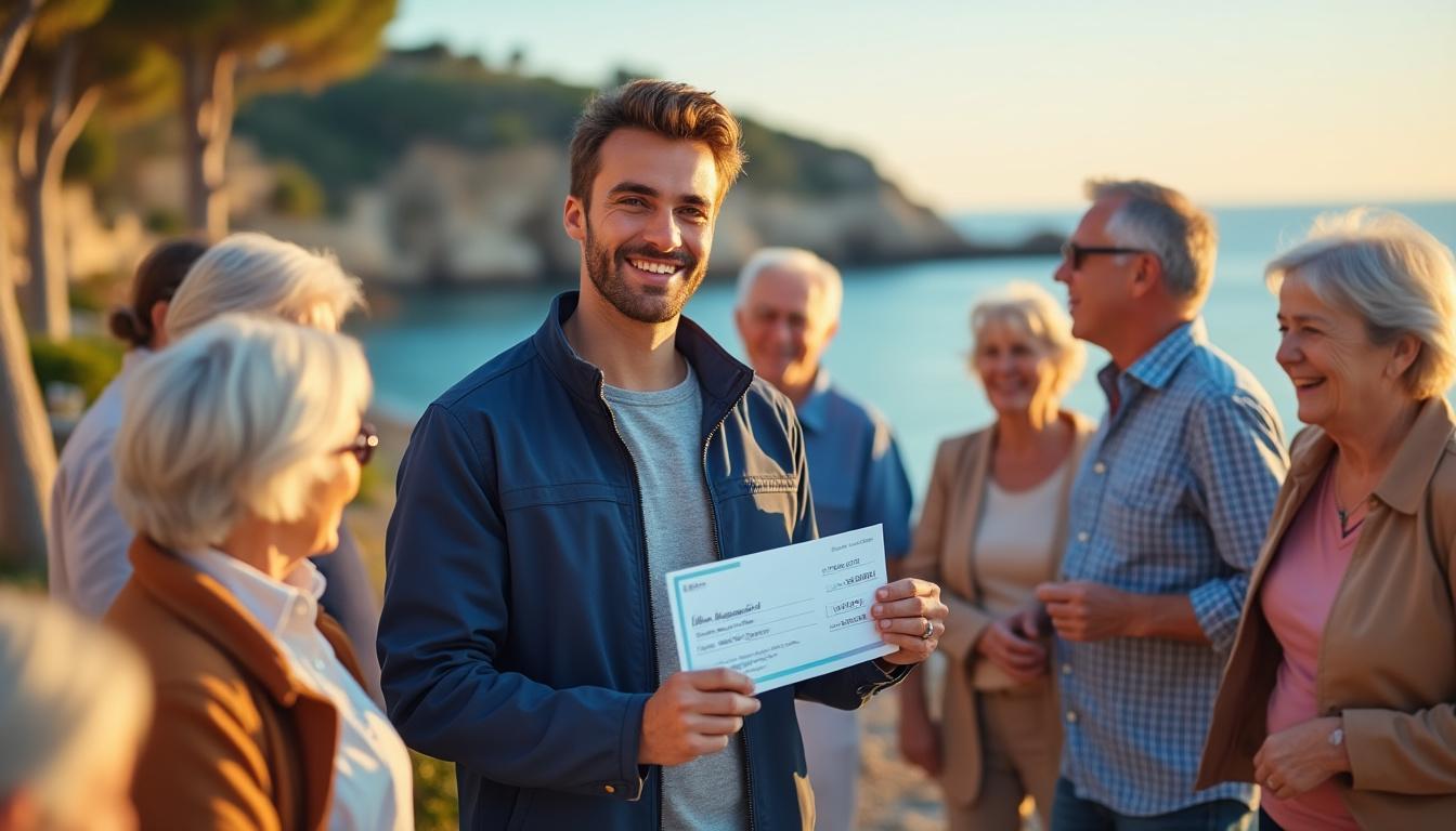 GrĂące Ă un don de 2 541 euros, un jeune entrepreneur rĂ©alise le rĂȘve de rĂ©sidents dâEhpad en leur offrant un sĂ©jour exceptionnel 1 un jeune entrepreneur, grĂące Ă un don de 2 541 euros, offre un sĂ©jour inoubliable aux rĂ©sidents d'ehpad, rĂ©alisant ainsi leur rĂȘve et apportant joie et bonheur.