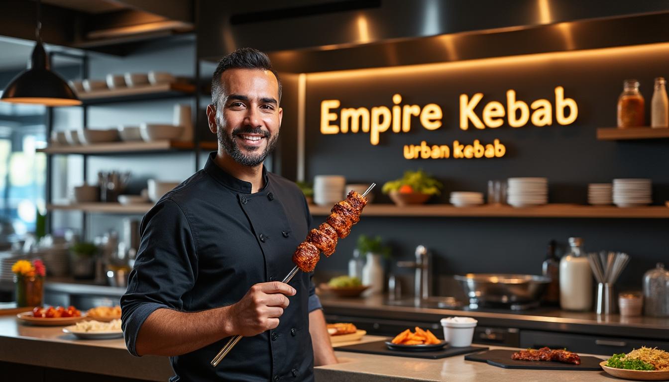Hakim Benotmane : le mystérieux ‘roi du kebab’ qui enflamme le monde entrepreneurial avec son ascension fulgurante 1 découvrez l’ascension fulgurante d’hakim benotmane, surnommé le mystérieux ‘roi du kebab’, qui bouscule le monde entrepreneurial avec son parcours inspirant et son succès extraordinaire.