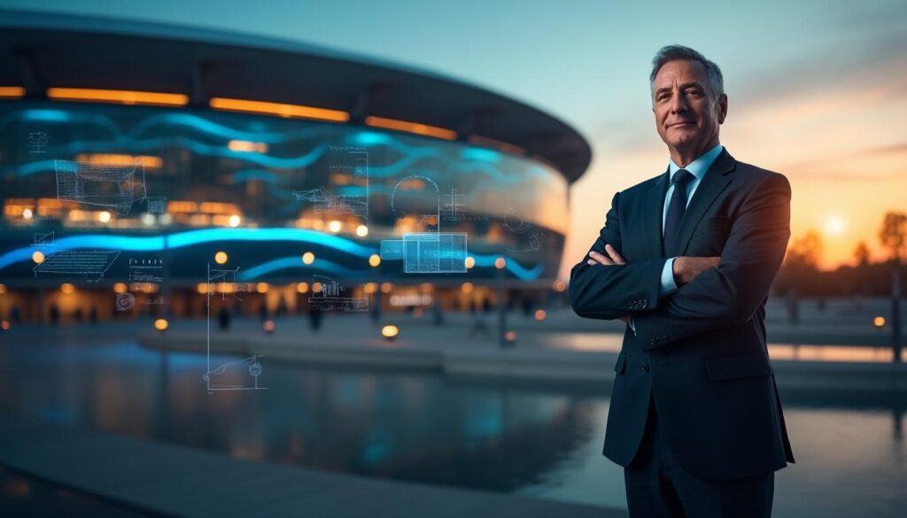 découvrez olivier ginon, l'homme discret mais visionnaire qui guide avec ambition le stade de france vers de nouveaux sommets.