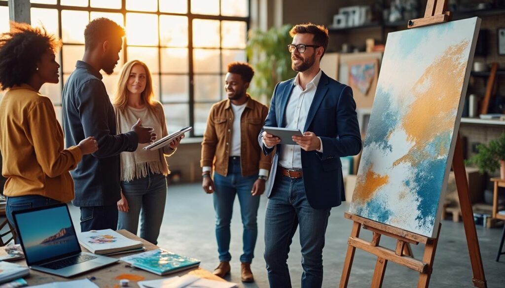 découvrez l'épisode 3/4 du podcast la culture sous pression : vendre son art, une immersion au cœur de l’artiste-entrepreneur et ses défis pour vivre de sa passion.