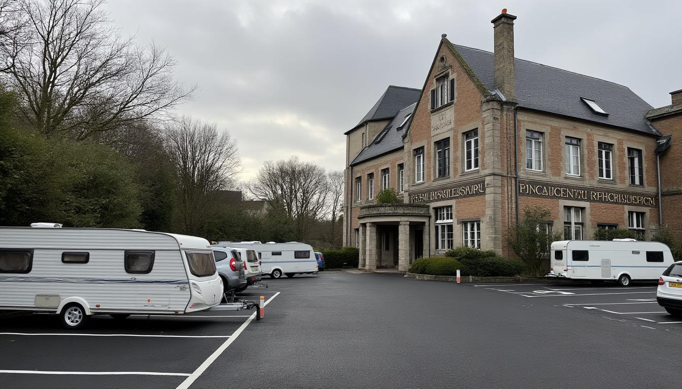 à saint-lô, fernand le rachinel s'exprime contre l'installation non autorisée et répétée de caravanes sur son territoire, mettant en lumière les enjeux locaux.