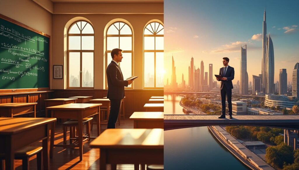 découvrez le parcours inspirant d'un ancien enseignant de nancy qui a su transformer sa carrière en devenant un entrepreneur visionnaire à abu dhabi, entre défis éducatifs et succès entrepreneurial.