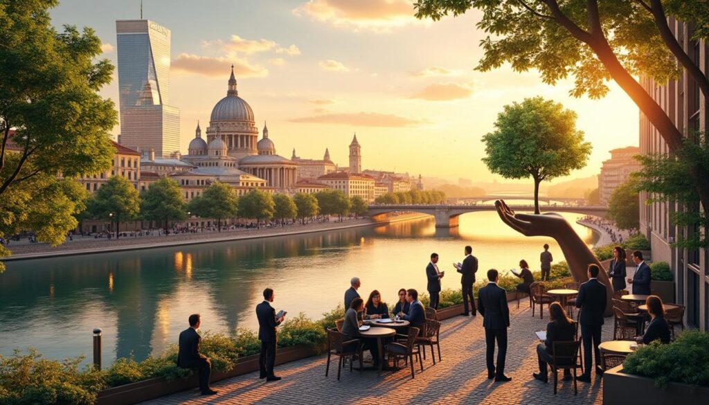 découvrez comment à lyon, des entrepreneurs et dirigeants chrétiens réinventent la finance pour qu'elle serve les valeurs humaines et éthiques, alliant performance économique et responsabilité sociale.