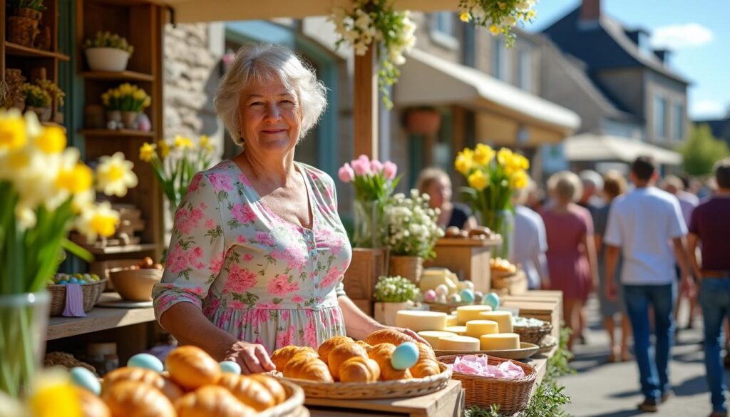 à 62 ans, une entrepreneuse normande connaît un succès remarquable durant le week-end de pâques grâce à son expertise unique et son savoir-faire exceptionnel.