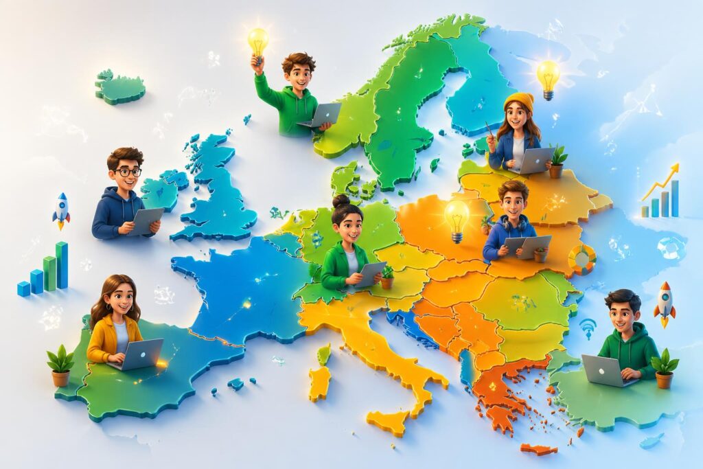 découvrez le classement des pays européens où l'esprit entrepreneurial des adolescents se développe le plus, favorisant l'innovation et la créativité chez les jeunes.