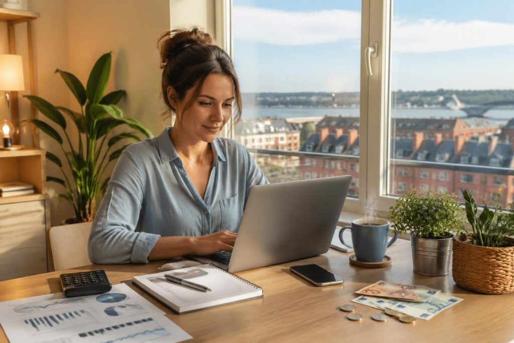 découvrez comment céline, auto-entrepreneuse à nantes, gère ses finances avec un revenu net de 2 100 € par mois. analyse complète et conseils pratiques.