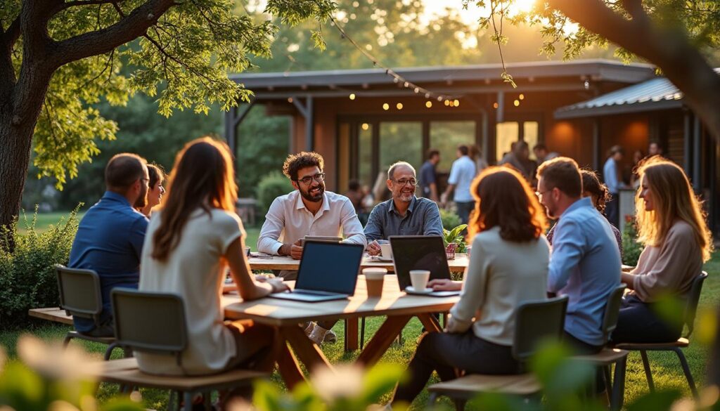 découvrez le nouveau club d’entrepreneurs en sud-loire, un lieu dynamique pour échanger, collaborer et cultiver l’effet réseau afin de booster vos opportunités professionnelles.