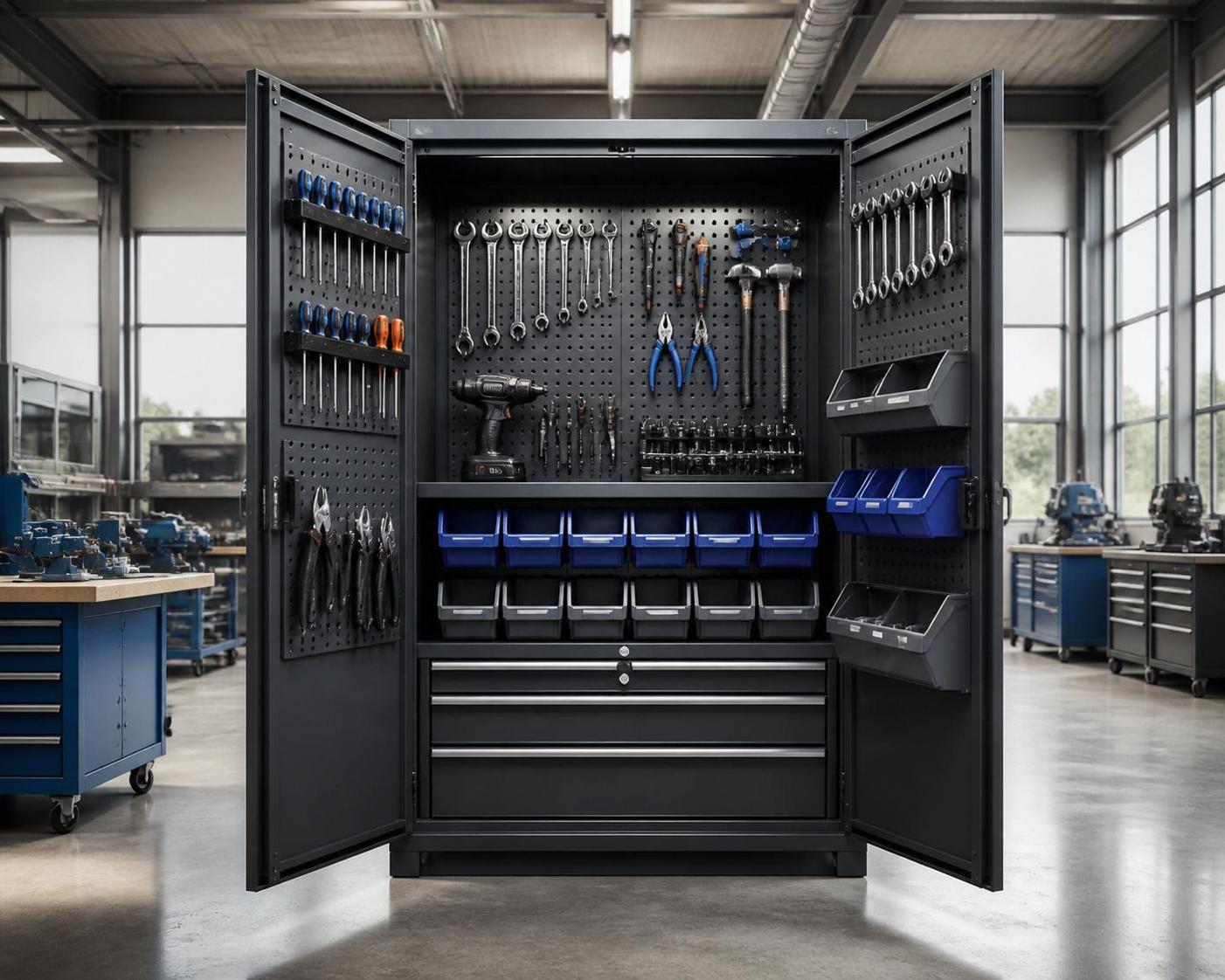 découvrez notre armoire pour outillage, idéale pour organiser et optimiser efficacement votre espace de travail. gagnez en rangement et en productivité dès aujourd'hui !