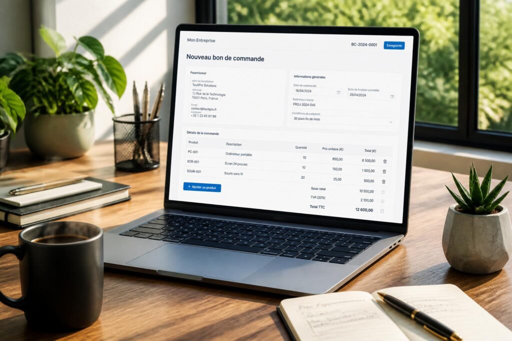 simplifiez vos ventes avec notre bon de commande en ligne : rapide, facile et sécurisé pour un processus d'achat optimisé en quelques clics.