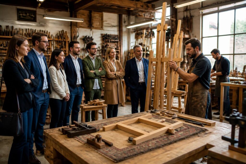 découvrez la première édition des entrepreneurs de la 3cag lors d'une visite immersive chez les chevalets despiau à gimont, une expérience enrichissante alliant innovation et savoir-faire local.
