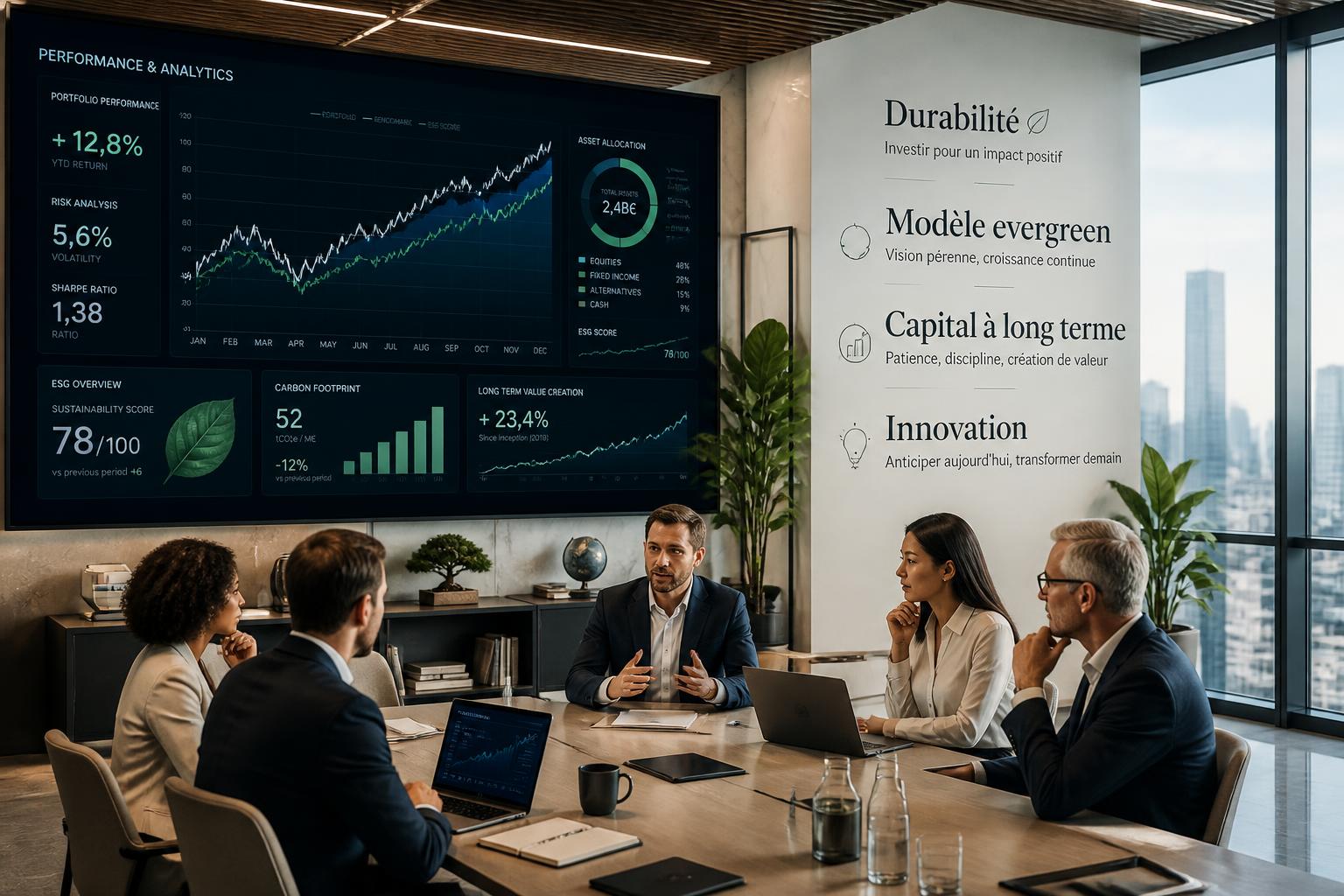 Entrepreneur Invest s'engage durablement dans le modÚle evergreen 1 entrepreneur invest s'engage durablement dans le modÚle evergreen, alliant croissance continue et développement responsable pour un avenir prospÚre.