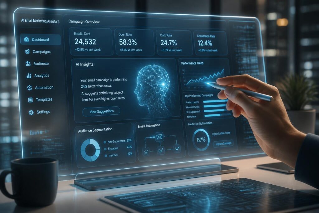 découvrez comment getresponse utilise l'intelligence artificielle pour révolutionner l'assistance et booster l'efficacité de votre email marketing.