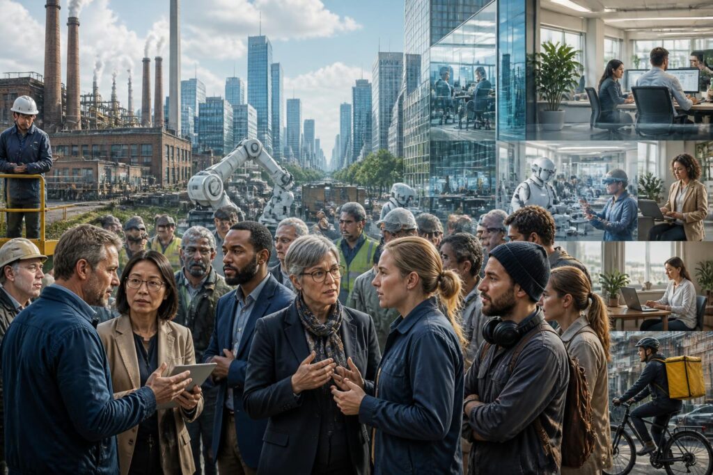 découvrez comment les syndicats s'adaptent aux transformations du marché du travail et relèvent les nouveaux défis pour défendre les droits des travailleurs.