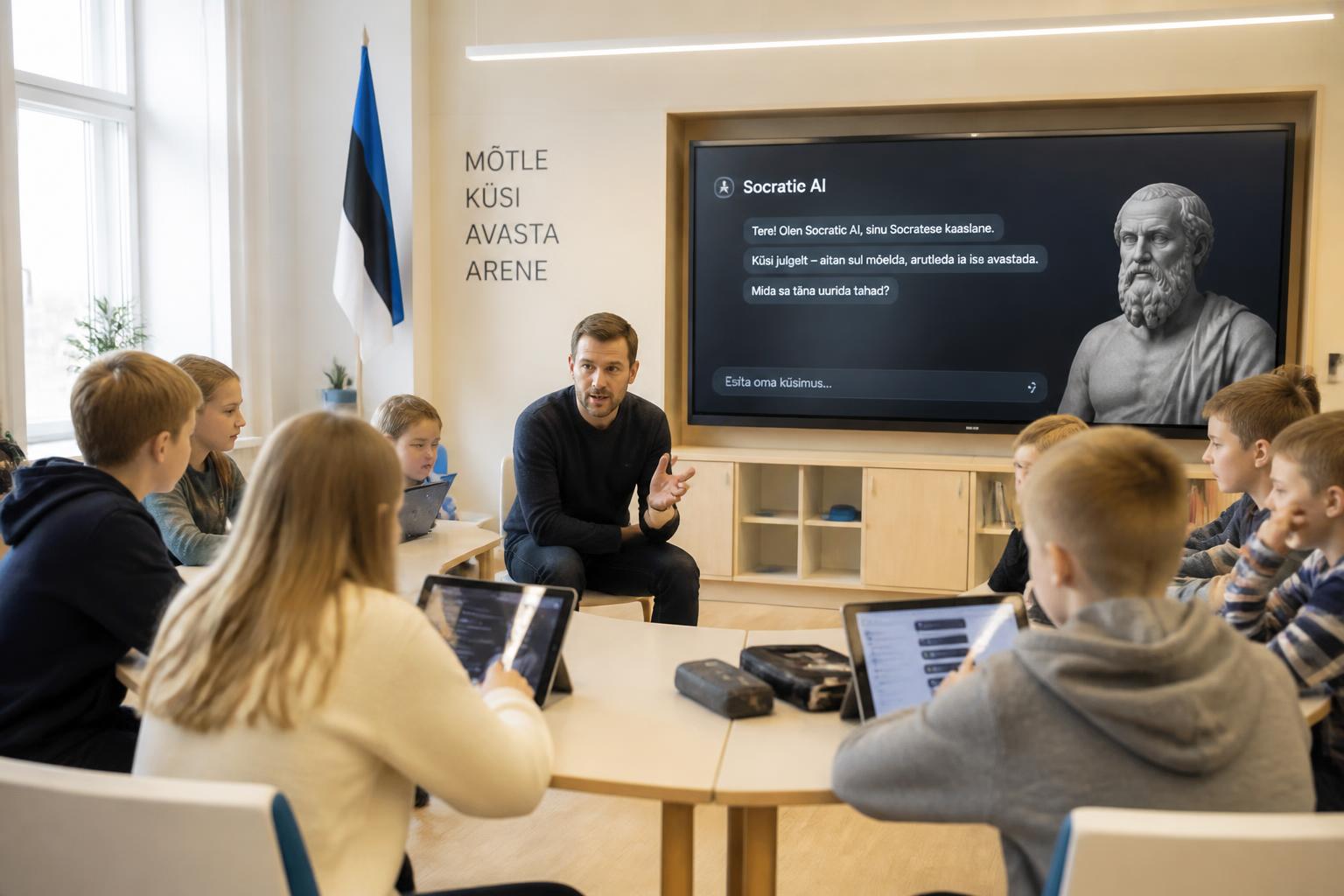découvrez comment l'estonie intègre une approche technoréaliste de l'éducation à l'ia pour préparer efficacement les écoles aux défis et opportunités du futur.