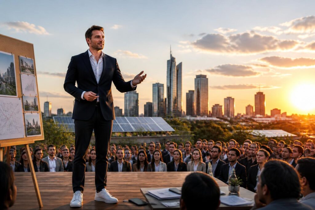 découvrez comment cet entrepreneur audacieux se lance dans la course présidentielle 2027, prêt à relever les défis et apporter un souffle nouveau à la politique française.