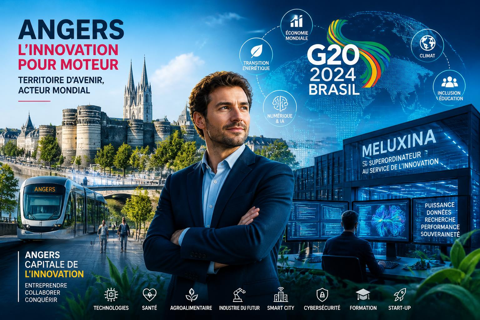 Un Angevin au G20, un café des créatrices, un supercalculateur : les temps forts de l'économie angevine 1 découvrez les temps forts de l'économie angevine : la participation d'un angevin au g20, un café dédié aux créatrices et l'innovation avec un supercalculateur.