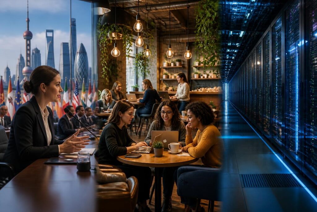 découvrez les temps forts de l'économie angevine : la participation d'un angevin au g20, un café dédié aux créatrices et l'essor d'un supercalculateur innovant.