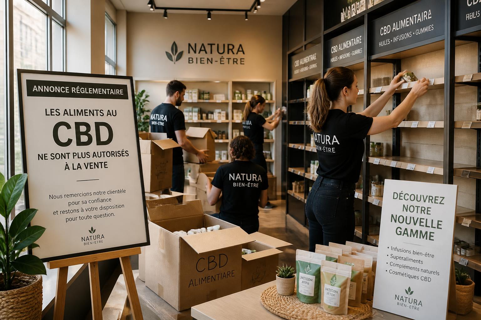 découvrez comment l'interdiction des aliments au cbd provoque un choc brutal et transforme la stratégie innovante de cette entreprise face à une nouvelle réglementation.