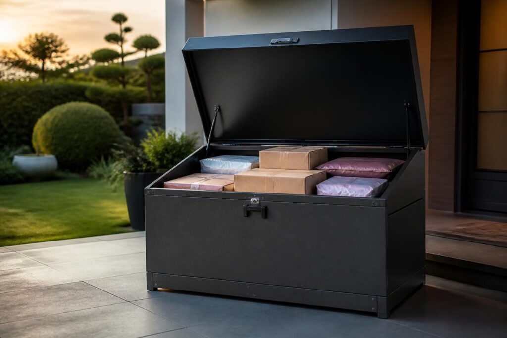 découvrez la boîte à colis xxl, la solution parfaite pour recevoir tous vos paquets en toute sécurité et sans soucis, même les plus volumineux.