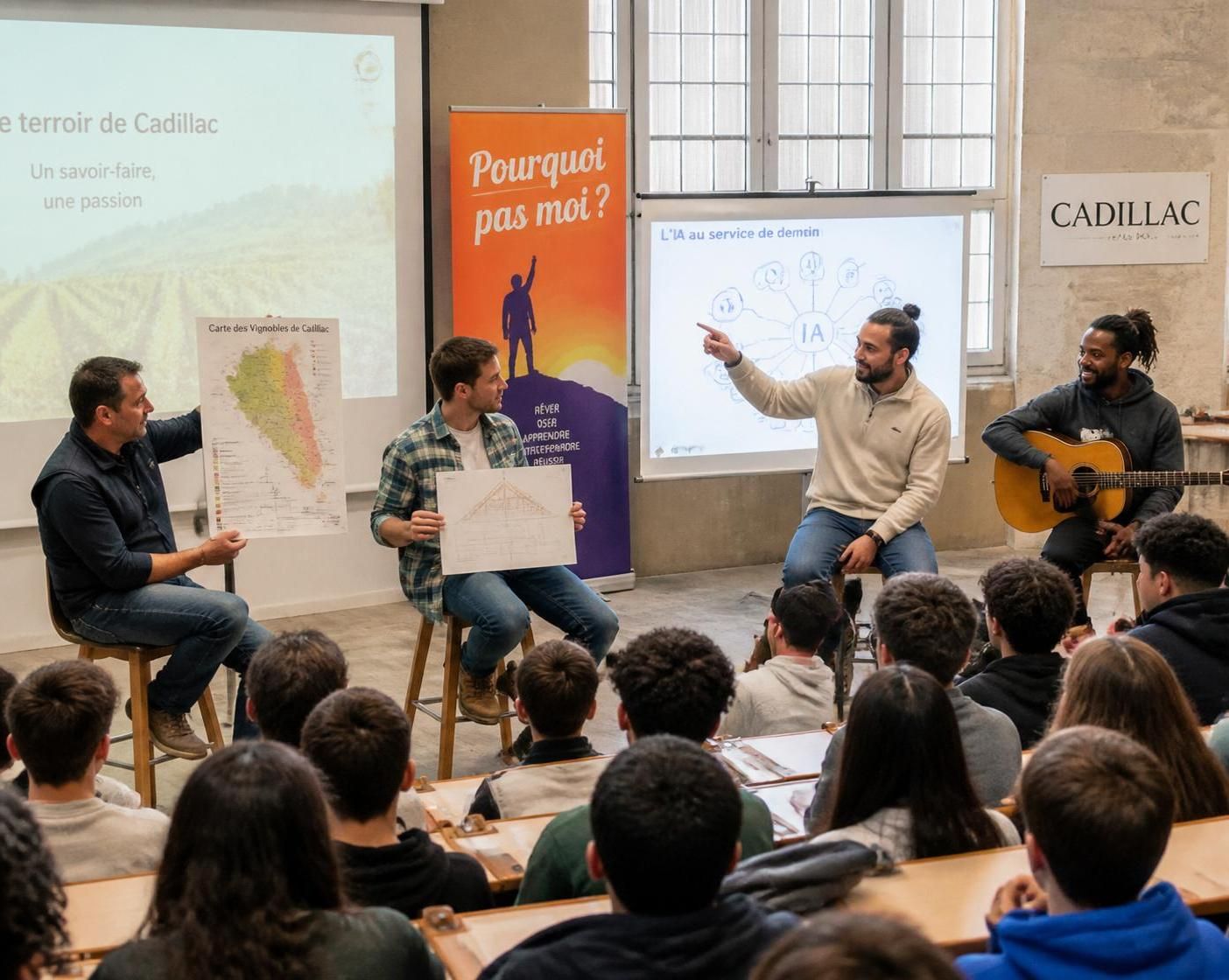 découvrez comment des entrepreneurs partagent leurs parcours exceptionnels avec les collégiens de cadillac, inspirant la nouvelle génération à suivre leurs pas.