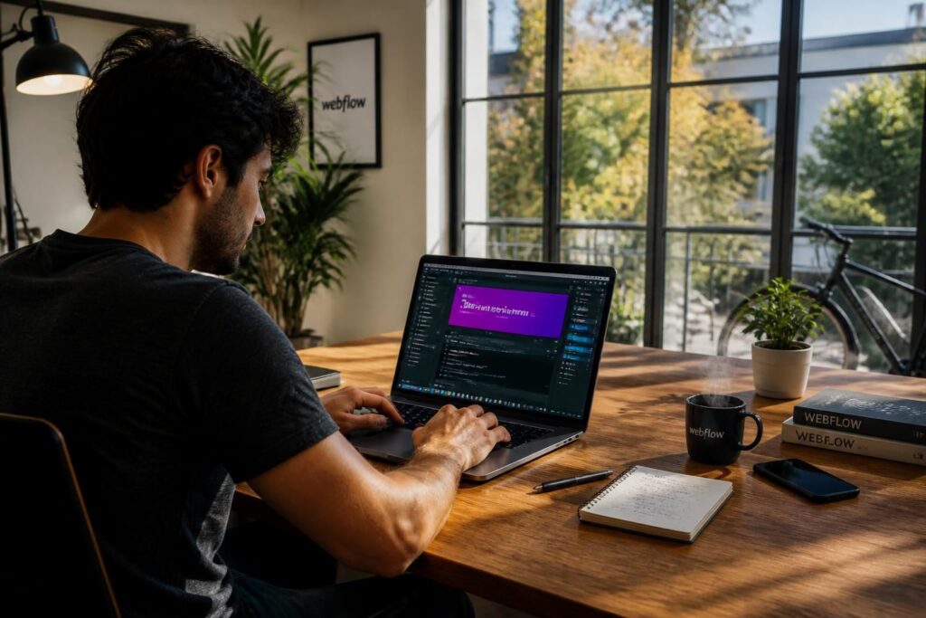 devenez développeur webflow freelance et donnez un nouvel élan à votre carrière. apprenez à maîtriser webflow, trouvez des clients et travaillez en toute liberté dès aujourd'hui.