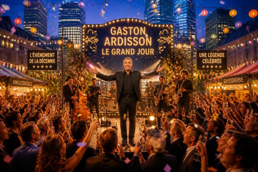 découvrez la célébration unique de gaston ardisson en plein cœur de la ville, un événement marquant et inédit qui restera gravé dans les mémoires.