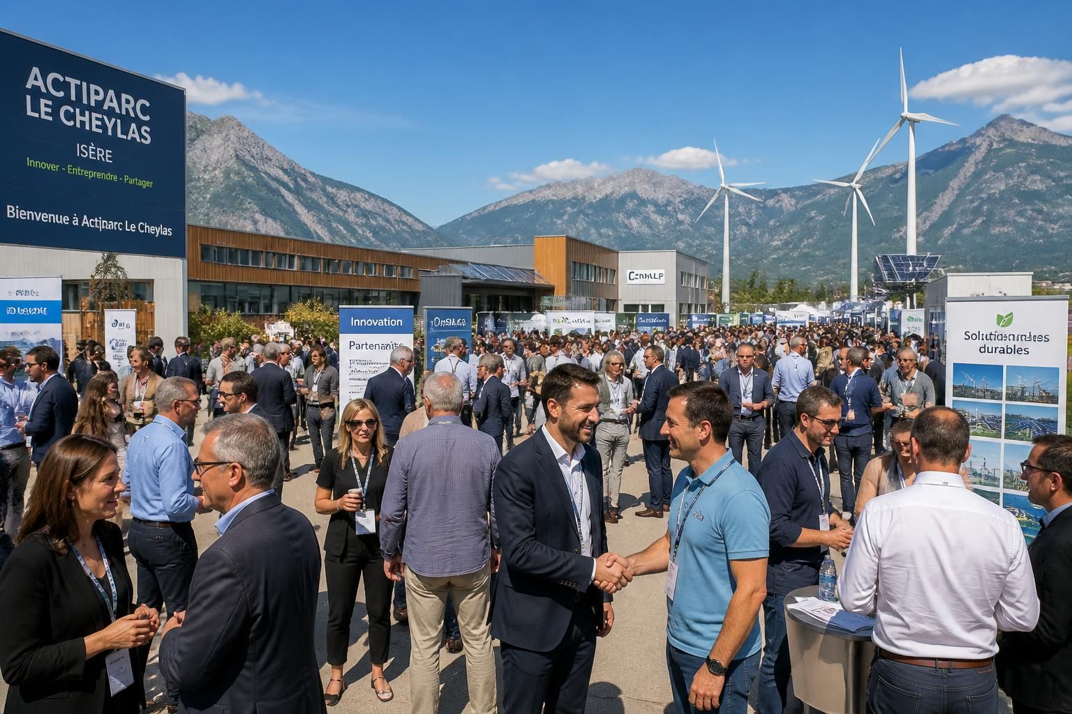 Le Cheylas : Plus de 200 entrepreneurs et clients rassemblés sur le site dynamique d’Actiparc 1 découvrez le cheylas, un site dynamique d’actiparc où plus de 200 entrepreneurs et clients se retrouvent pour innover et développer leurs activités dans un environnement collaboratif.