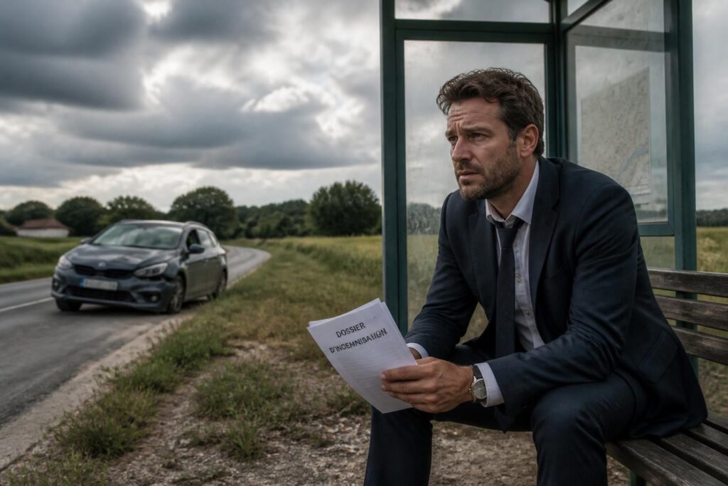 dans la loire, un entrepreneur se retrouve bloqué suite à un accident et attend avec impatience son indemnisation pour pouvoir reprendre son activité.