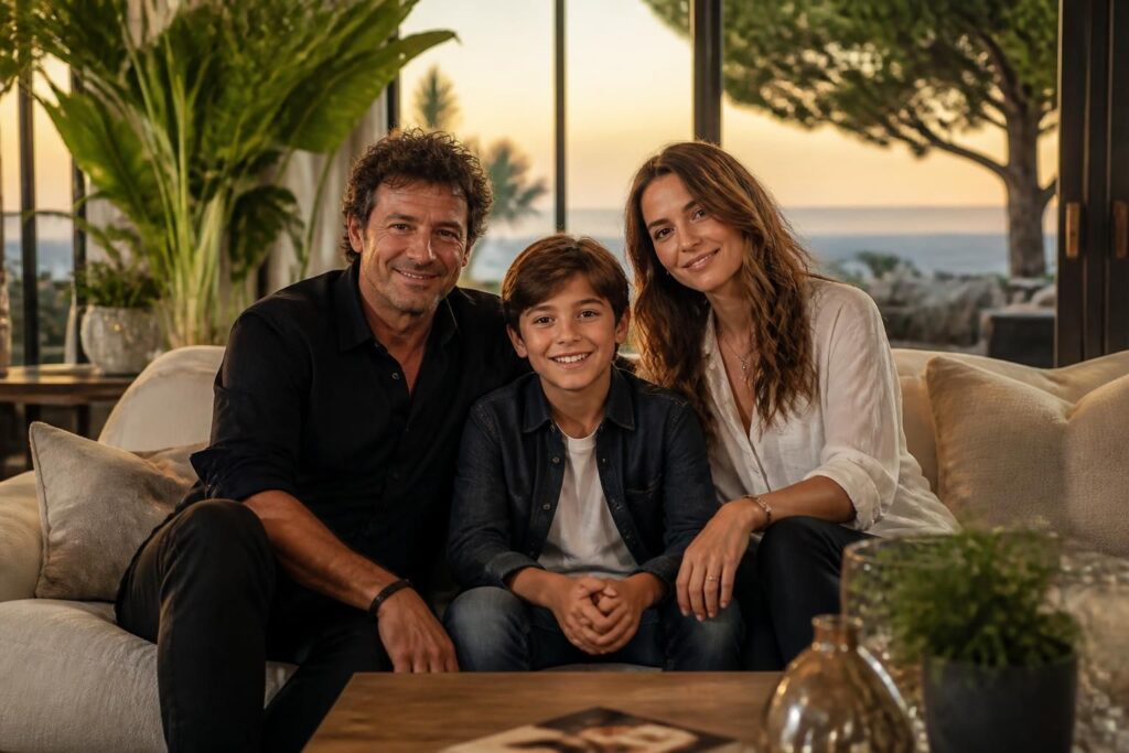 découvrez le projet familial audacieux de patrick bruel et amanda sthers dévoilé par leur fils oscar, une initiative pleine d'espoir pour leur avenir commun.