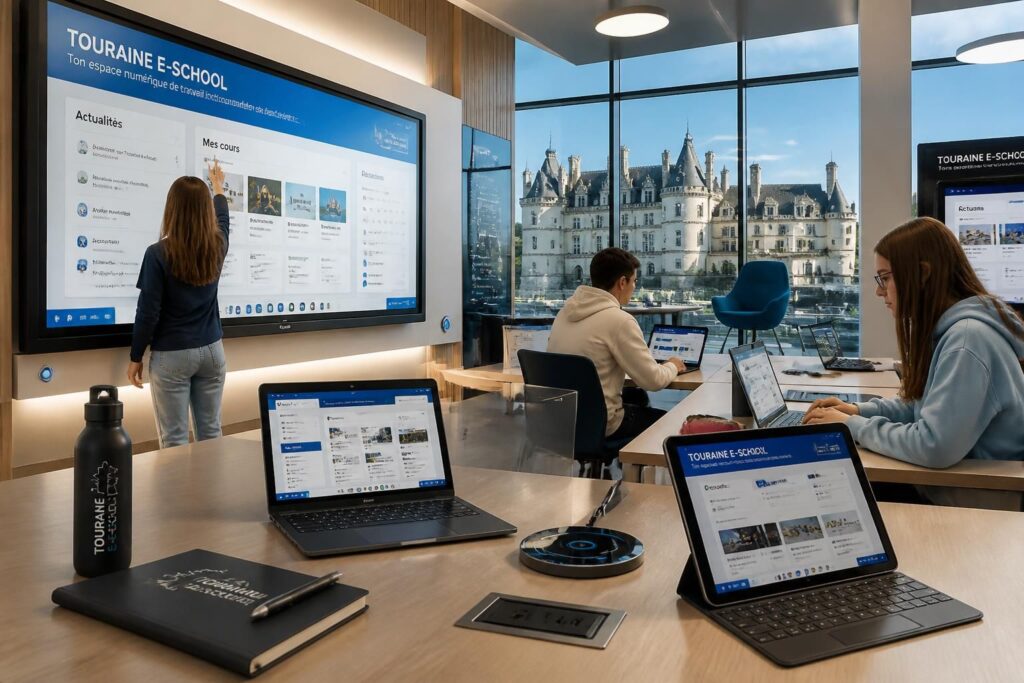 découvrez touraine e-school, votre espace numérique de travail incontournable en indre-et-loire, pour faciliter la gestion scolaire, la communication et l'accès aux ressources éducatives.