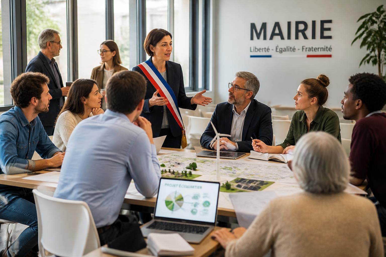 Avant la présidentielle, des maires et entrepreneurs s'engagent dans un tour de France pour valoriser leurs projets innovants 1 avant la présidentielle, des maires et entrepreneurs parcourent la france pour promouvoir leurs projets innovants et dynamiser le territoire.