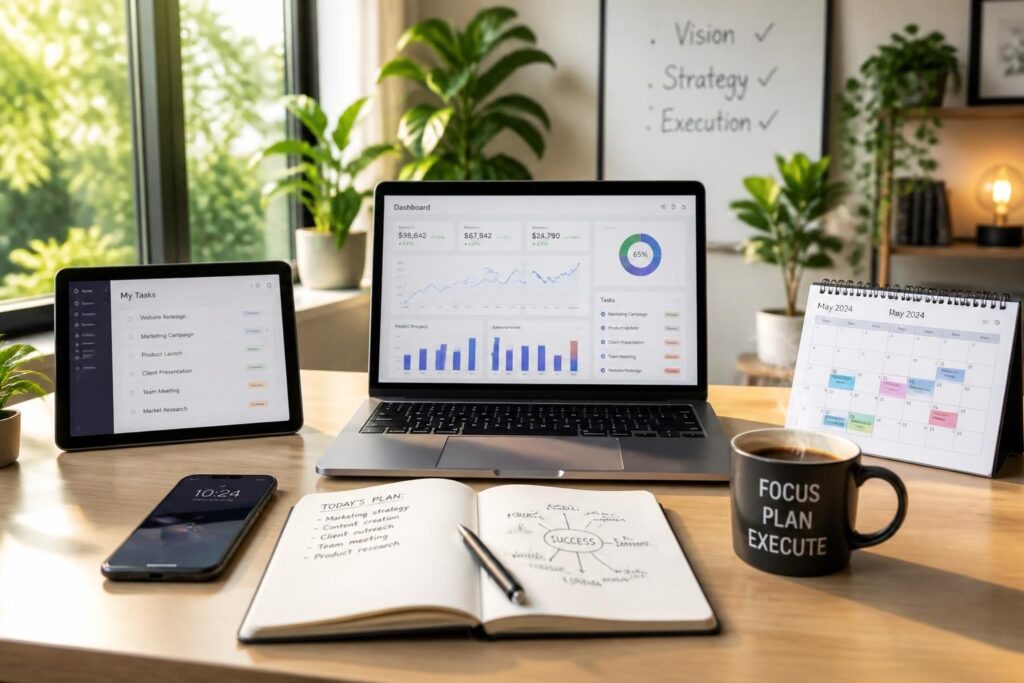 entrepreneurs : découvrez les 5 outils essentiels pour augmenter efficacement votre productivité et réussir durablement dans votre activité.