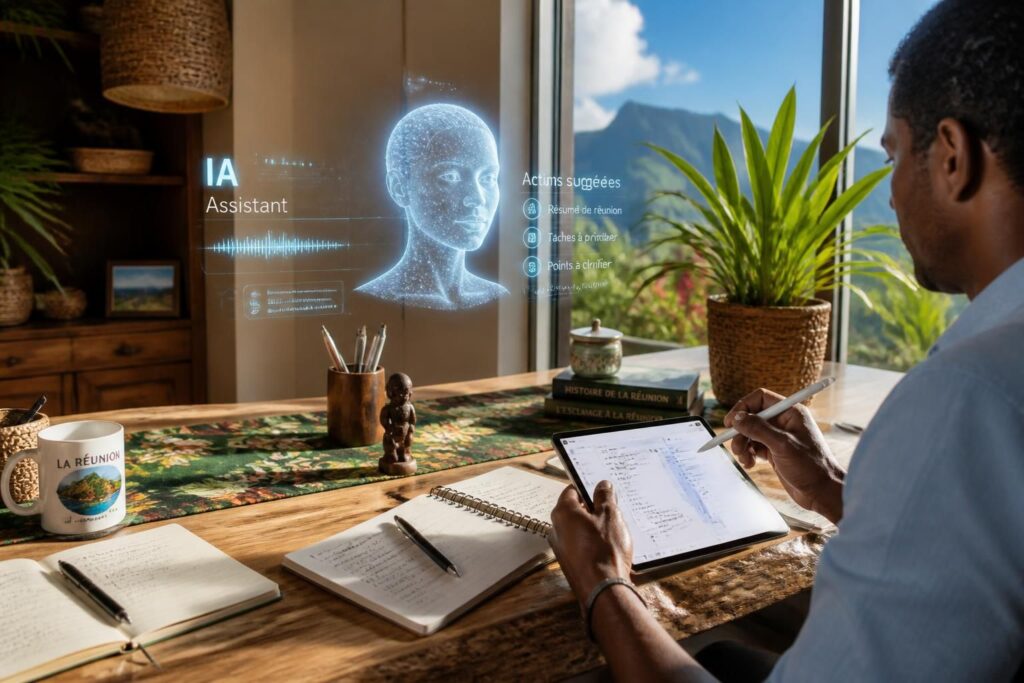 granola : la solution d'intelligence artificielle réunionnaire qui transcrit et organise vos notes rapidement et efficacement pour optimiser votre productivité.