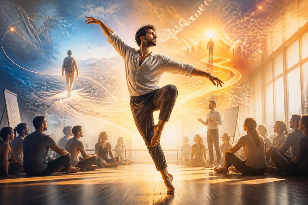 découvrez le parcours inspirant de maxime primat, de conscrit à entrepreneur accompli, professeur de danse et formateur passionné à faramans.
