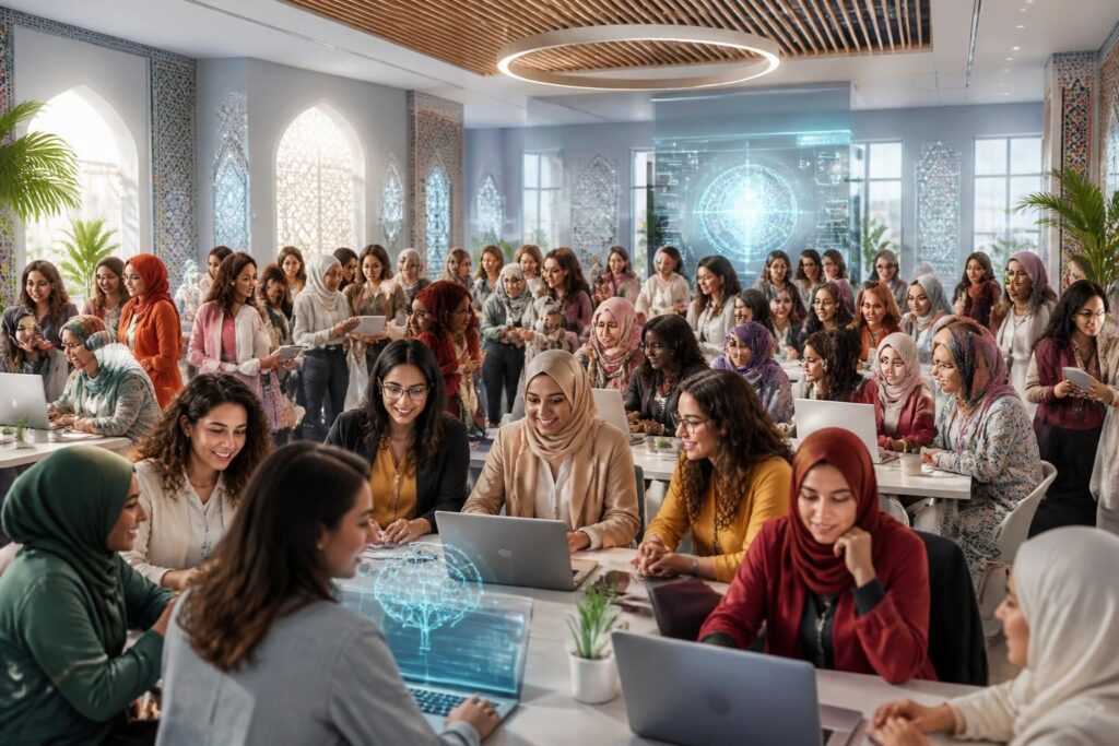 découvrez comment 100 femmes en tunisie bénéficient d'une formation gratuite en intelligence artificielle et commerce en ligne pour renforcer leurs compétences et favoriser l'autonomisation économique.