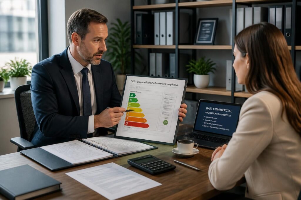 découvrez les obligations liées au diagnostic de performance énergétique (dpe) dans un bail commercial et qui est responsable du paiement de ce diagnostic.