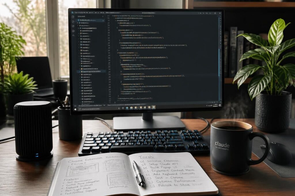 apprenez à créer une extension chrome avec claude pour améliorer votre concentration et productivité grâce à des fonctionnalités intelligentes et personnalisées.