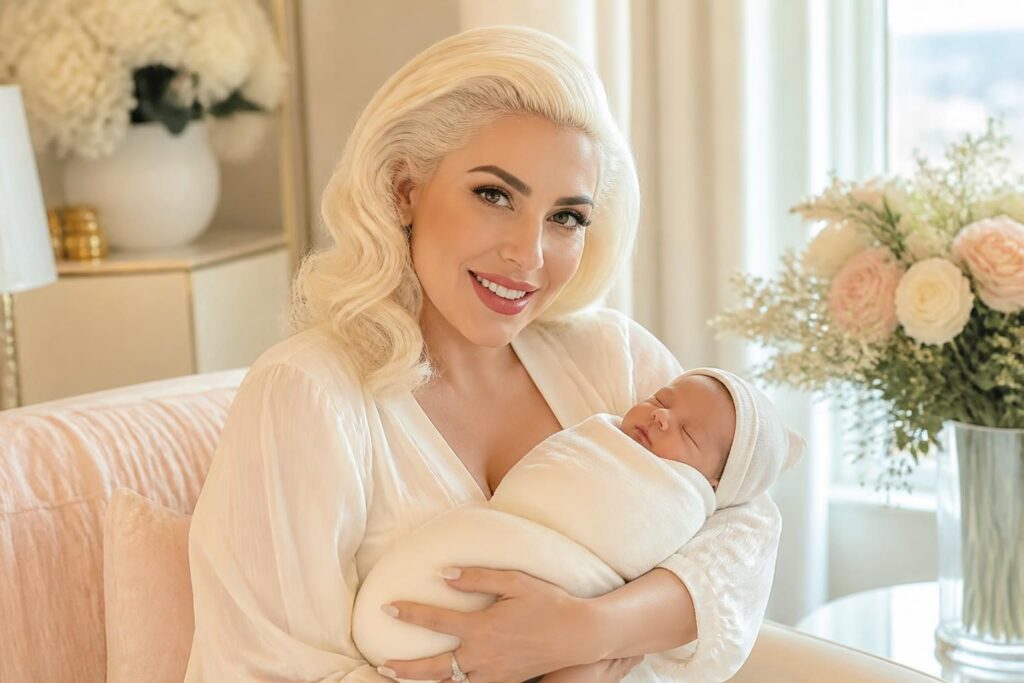 lady gaga célèbre la naissance de son premier enfant, une nouvelle annoncée avec joie par les médias américains.