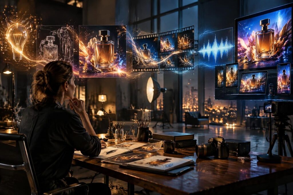 découvrez comment transformer une idée en campagne publicitaire grâce à l’ia : créez des images, des vidéos animées et une narration captivante.