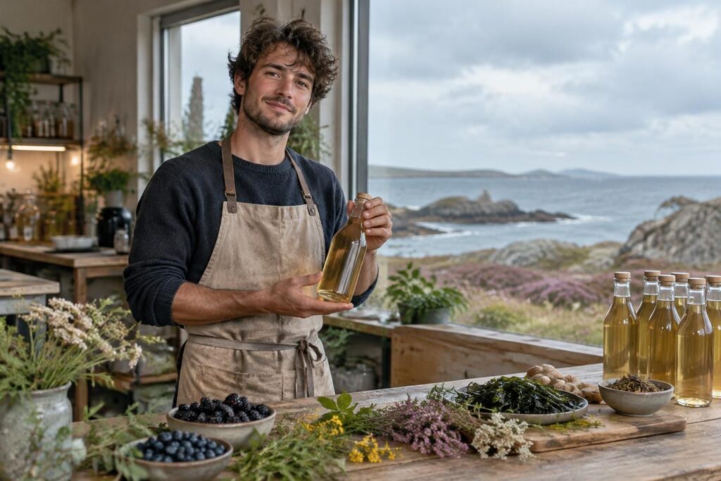 un jeune entrepreneur breton lance une boisson sans effet excitant et espère bousculer les habitudes de consommation.